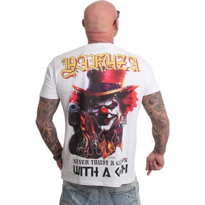 Yakuza tričko pánske Like A Clown Regular TSB 25022 white