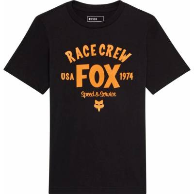 FOX Yth Slogan Ss Tee Black