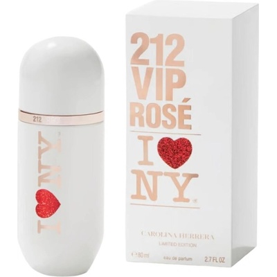 Carolina Herrera 212 VIP Rosé I love New York parfémovaná voda dámská 80 ml
