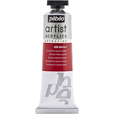 Pébéo Artist АКРИЛНА боя Quinacridone Scarlet 37 ml 1 бр (909-406)
