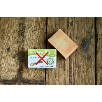 Friendly Soap prírodné mydlo citrónová tráva a konope 7 x 95 g