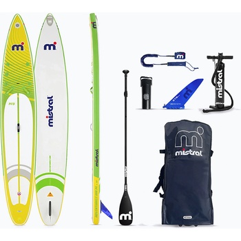 Mistral SUP дъска Mistral Adventurist Air 14'0" green/white/yellow