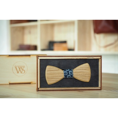 Wood Style Motýlek mini WS Modrotisk Dub