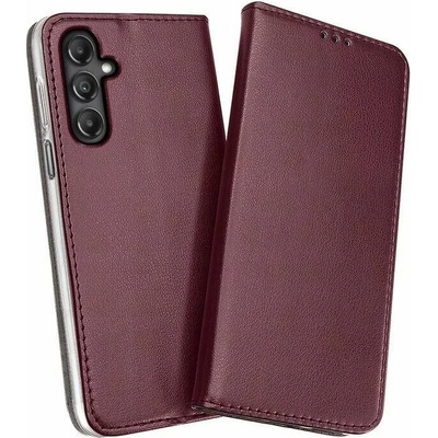 Elnox Magnetické knižkové puzdro na Samsung Galaxy A36 / A56 bordové GSM189693