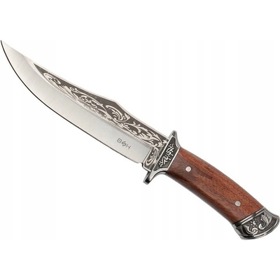 BSH Adventure oceľový 18 cm drevená rukoväť puzdro