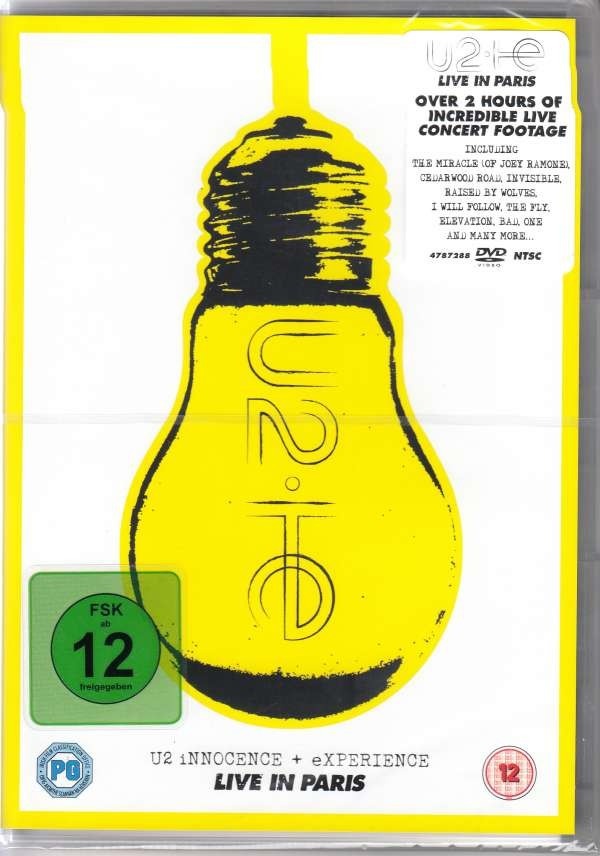 U 2: INNOCENCE + EXPERIENCE, DVD