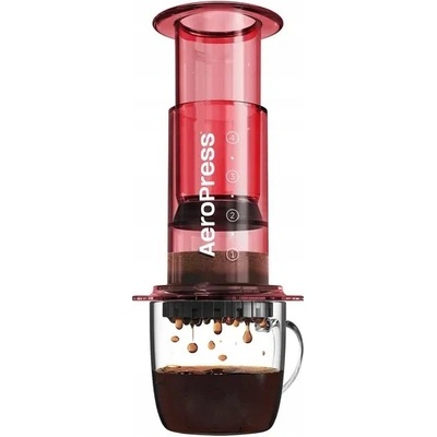 AeroPress cestovní hrnek 350 ml červený
