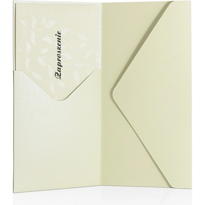 Galeria Papieru obálky DL Pearl SP/kapsa ivory 220g, 5ks