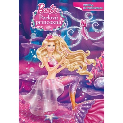 Barbie Perlová princezná Kniha so samolepkami