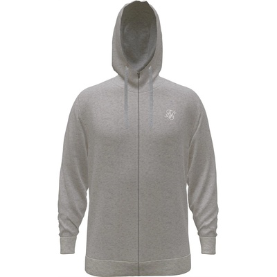 SIKSILK Суичър SikSilk Men's Zip Hoodie - Grey Marl
