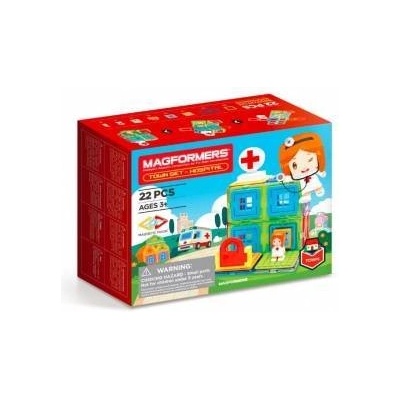 Magformers magformers town set- hospital