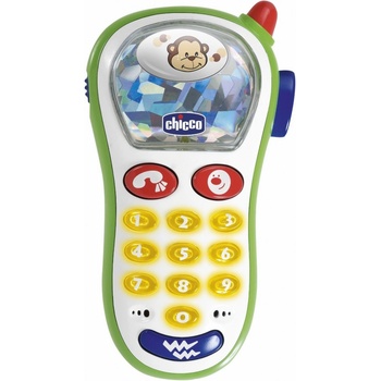 Chicco telefon s fotoaparátem vibrující Multicolor