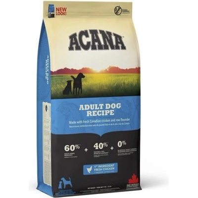 Acana Heritage Adult Dod Recipe 17 kg