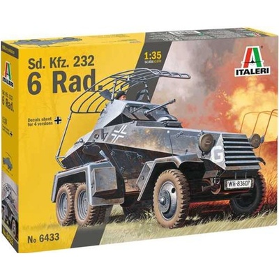 Italeri Sd. Kfz. 232 6 Rad. Model Kit military 6433 1:35
