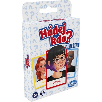 Hasbro Karetní hra Hádej kdo? CZ/SK