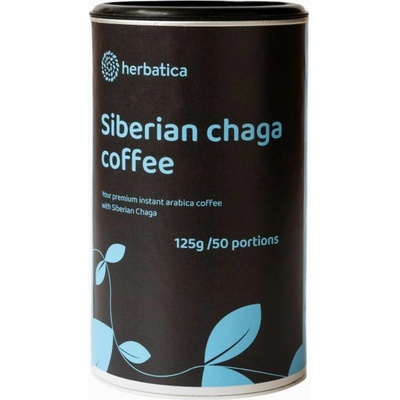 Herbatica Sibírska čaga s prémiovou instantnou kávou arabica 125 g