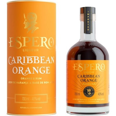 Ron Espero Orange 40% 0,7 l (tuba) – Zboží Dáma