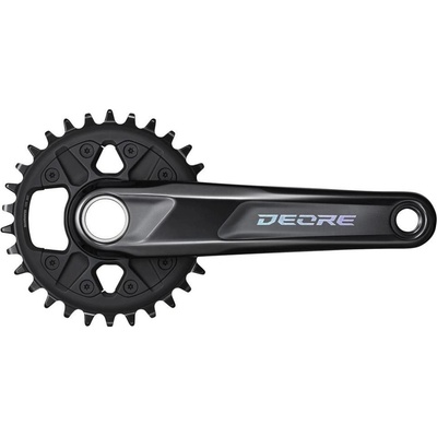 SHIMANO kliky s převodníkem - DEORE M6100 170mm 30 - černá