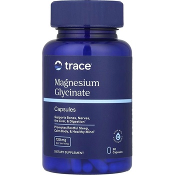 Trace Minerals Magnesium Glycinate, 120 mg, 90 капсули, Trace Minerals (9325)