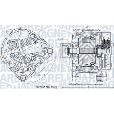 generátor MAGNETI MARELLI 063732058010