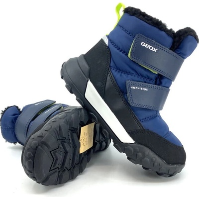 Geox Trekkyup B ABX Navy/ Lime