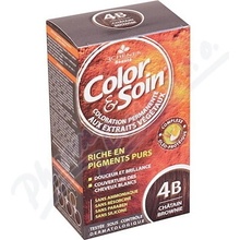 Color & Soin barva na vlasy 4B kaštanově hnědá 135 ml