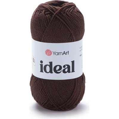 Yarn Art příze Ideal 232 hnědá