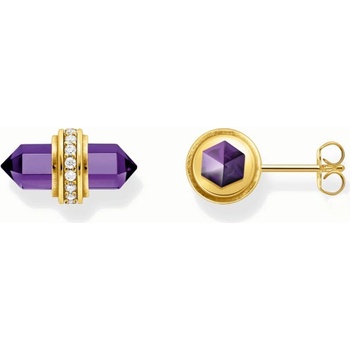Thomas Sabo náušnice Amethyst H2281-414-13