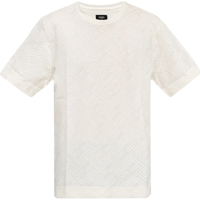 Fendi Rubber tričko beige