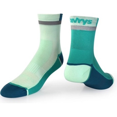 Vavrys Trek Cyklistické ponožky 2-pack green