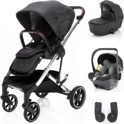 Zopa Trojkombinácia QUEST + adaptéry 2023 Vulcan Black/Silver