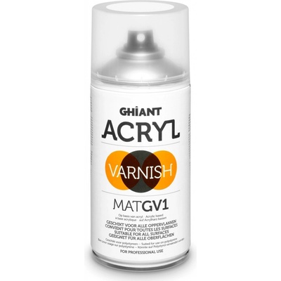 Ghiant GV akrylový lak ve spreji 300 ml matný