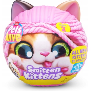 ZURU Интерактивна плюшена играчка Zuru Pets Alive - Smitten Kittens S2, асортимент (9568) - baby