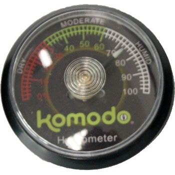 Komodo vlhkoměr analogový 5x5 cm
