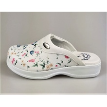 Hipokrat Medical Sabo leather white flower