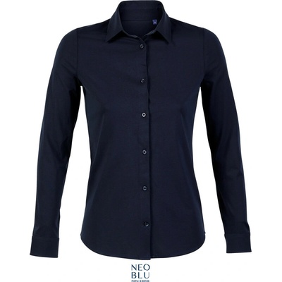 Neoblu Balthazar Women dámská košile s dl. rukávem modrá night