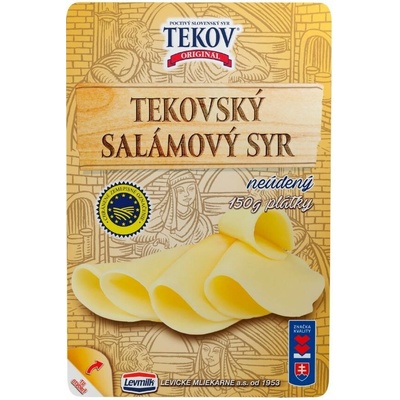 Tekov Syr Salámový neúdený plátky 150 g