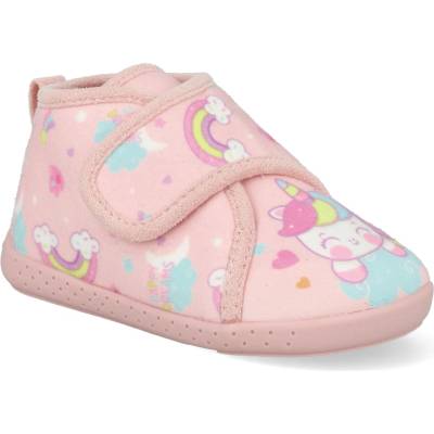 Barefoot dětské přezůvky Garvalín - Rosa růžové