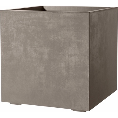 Deroma Kvetináč Quadro Millenium so zásobníkom na vodu Sandstone - 49 cm