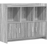 vidaXL Служебен шкаф Сив Сонома 98, 5 x 33 x 80 см Инженерна дървесина (8011144)