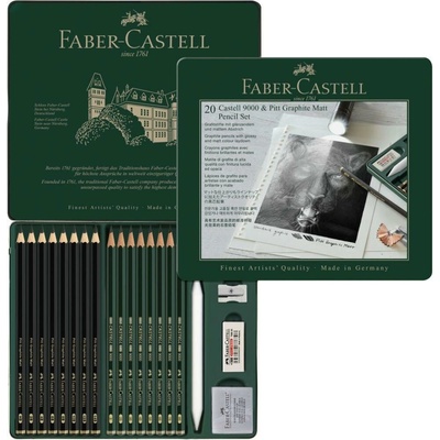 Faber-Castell Sada Pitt Matt & Castell 9000