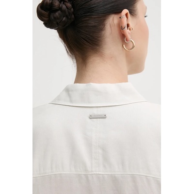 Calvin Klein Рокля с лен Calvin Klein (K20K208382)