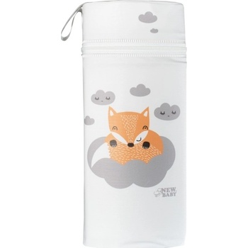 New Baby podložka Liška bílá 80 x 50