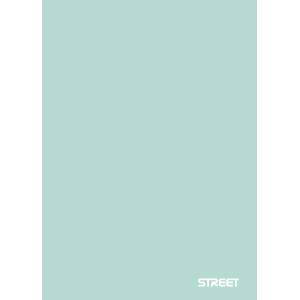 STREET Тетрадка Street Pastel, А4, бели л, 42л, PP корици (25449-А-PASTEL)