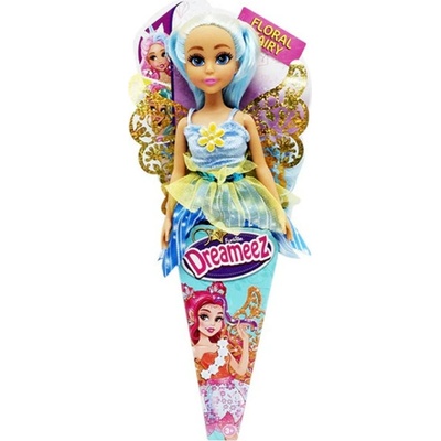 Funville Dreameez víla panenka v kornoutu žlutá 29cm