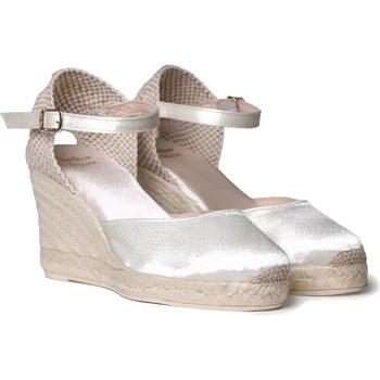 TONI PONS Audrey Wedge Espadrilles - White (Off White)