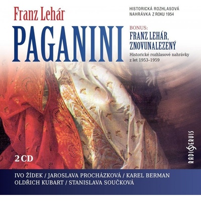 Radioservis Lehár Franz: Paganini - 2CD (021257)