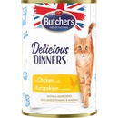 Krmivo pro kočky Butcher's Delicious Dinners kawałki z kurczakiem w galaretce 400 g