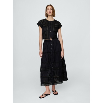 GAP Макси пола с дантела GAP GAP | Cheren | ЖЕНИ | XXS