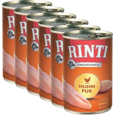 Консерва RINTI SENSIBLE PUR, пиле - 6 x 400г